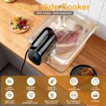 Sous Vide Cooker with Wi-Fi and 30 Recipes