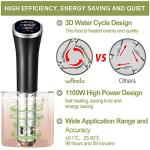 Wancle 1100W Sous Vide Cooker with Timer