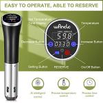 Wancle 1100W Sous Vide Cooker with Timer