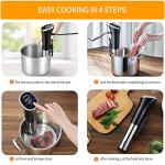 Wancle 1100W Sous Vide Cooker with Timer