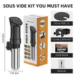 Rocyis Sous Vide Cooker with Digital Touch Screen