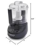 Cuisinart 24-Ounce Mini Food Processor, Dark Grey