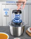 LINKChef 6-Cup Small Food Processor and Chopper
