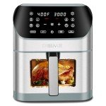DEIME 8.5 QT Electric Air Fryer with 10 Presets