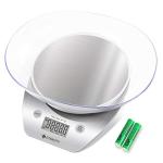 Etekcity Digital Kitchen Scale with Bowl, 11lb