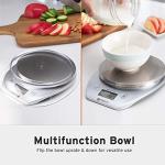 Etekcity Digital Kitchen Scale with Bowl, 11lb