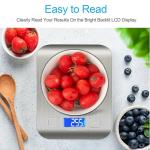 Digital Kitchen Scale for Baking and Meal Prep
