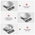 Mik-Nana 22lb Digital Kitchen Scale with Tare