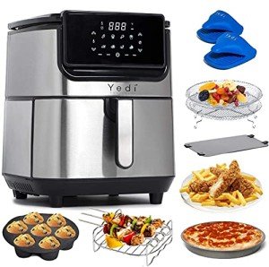 Yedi Evolution 6.8 Quart Stainless Steel Air Fryer