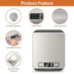 CROWNFUL Digital Kitchen Scale for Cooking and Baking