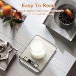 CROWNFUL Digital Kitchen Scale for Cooking and Baking