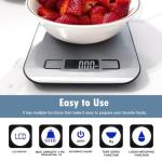 Digital Kitchen Scale for Cooking and Baking