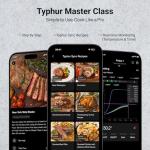 Typhur Sync Gold Wireless Meat Thermometer with 6 Sensors