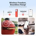 ThermoMaven Bluetooth Meat Thermometer with Smart Alerts