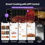 Wireless Digital Meat Thermometer with Smart App