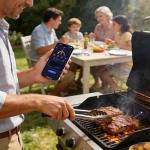 ThermoGoY Smart Bluetooth Meat Thermometer with Display