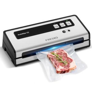 FRESKO Automatic Vacuum Sealer with Starter Kit
