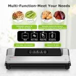 Bonsenkitchen Compact Vacuum Sealer for Food Storage