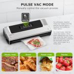 Bonsenkitchen Compact Vacuum Sealer for Food Storage