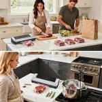 Bonsenkitchen Compact Vacuum Sealer for Food Storage