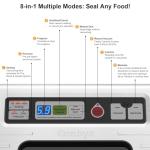 Gasbye Precision Vacuum Sealer for Food Storage