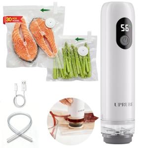 UPRUBE Compact Handheld Food Vacuum Sealer Kit