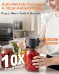 Auletor Portable Handheld Vacuum Sealer for Jars