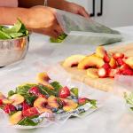 Custom Fit Vacuum Sealer Rolls, BPA-Free, 3 Pack