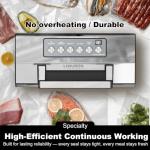 LIWUNON Automatic Food Vacuum Sealer with Cutter