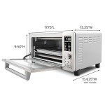 Nuwave Bravo 10-in-1 Air Fryer Toaster Oven
