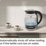Chefman 1.8L Electric Kettle with Auto Shut Off