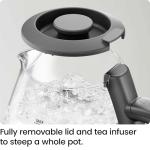 Chefman Compact Electric Kettle with Tea Infuser