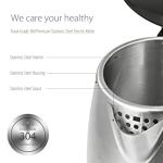 COMFEE' Stainless Steel Electric Kettle 1.7L