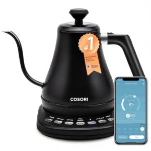 COSORI Bluetooth Gooseneck Kettle with Temperature Control
