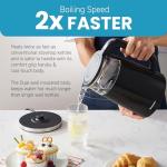 Elite Gourmet 1.7L Electric Tea Kettle, Black