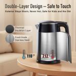 Mecity 1.7L Electric Kettle with Touch Screen