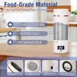 Portable Electric Kettle with 4 Temperature Settings