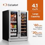 Ca'Lefort Dual Zone Wine & Beverage Cooler