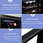 ROVSUN 16-Bottle Wine Cooler with Digital Control