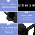 ROVSUN 16-Bottle Wine Cooler with Digital Control