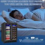 Dual Zone 24" Wine and Beverage Cooler - Black