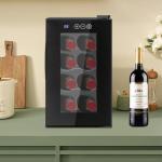 Compact Wine Cooler with Digital Temperature Control