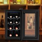 Compact Wine Cooler with Digital Temperature Control