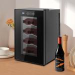 Compact Wine Cooler with Digital Temperature Control