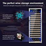 Velivi 179-Bottle Wine Cooler with Quiet Compressor