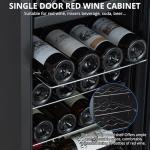 Mini Wine Cooler with Dual Zone Temperature Control