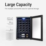 Yeego 46-Bottle Wine Cooler with Digital Control
