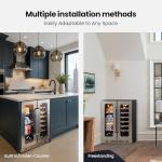 Whynter 24 Inch Dual Zone Wine and Beverage Cooler