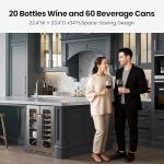 Whynter 24 Inch Dual Zone Wine and Beverage Cooler