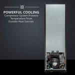 Ivation 12-Bottle Wine Cooler with Lock